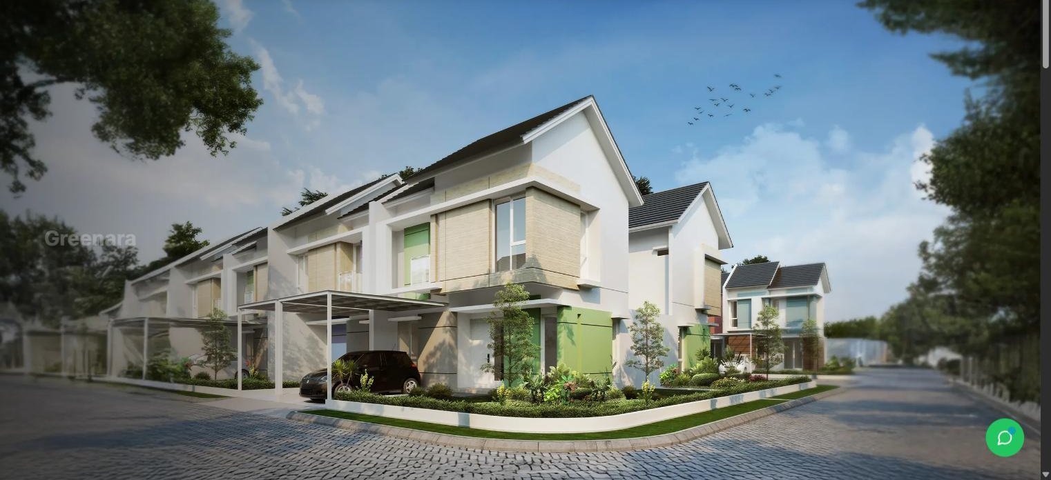 Fasad Greenara — Kota Harapan Indah