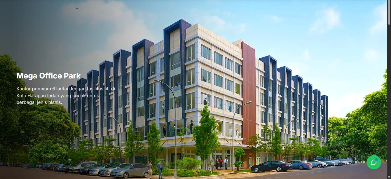 Fasad Mega Office Park — Kota Harapan Indah