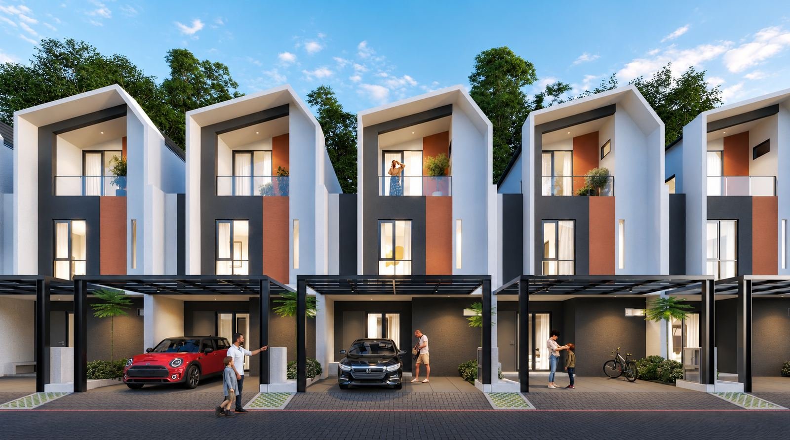 Fasad Navara — Kota Harapan Indah
